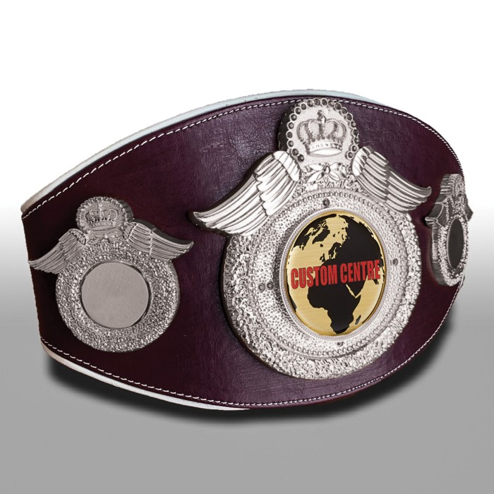 CUSTOM CHAMPIONSHIP BELT PROWING/S/CUSTOM - AVAILABLE IN 7 COLOURS